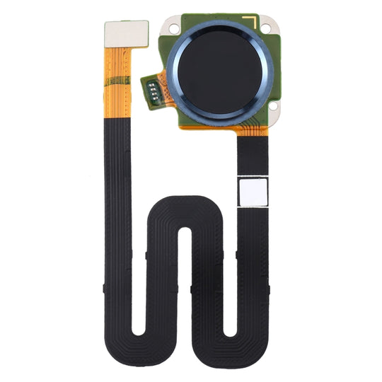 Câble flexible du capteur d'empreintes digitales pour Motorola Moto G6 Play (bleu)