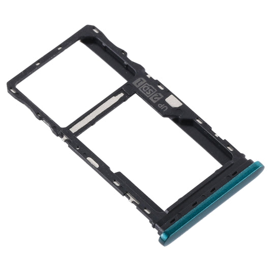 SIM Card Tray + SIM Card Tray / Micro SD Card Tray for Motorola Moto G9 Play/Moto G9 (India) (Green) by buy2fix
