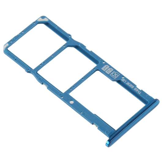 SIM Card Tray + SIM Card Tray + Micro SD Card Tray for Motorola Moto E6 Play/XT2029/XT2029-1(Blue) by buy2fix