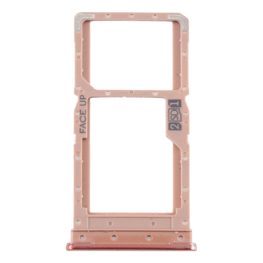SIM-Kartenfach + SIM-Kartenfach / Micro-SD-Kartenfach für Motorola Moto G9 Plus XT2087-1 (Gold)