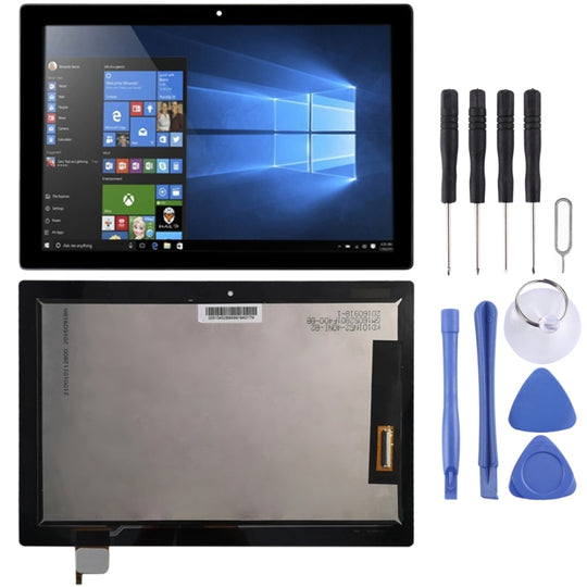 LCD-Bildschirm und Digitizer-Vollmontage für Lenovo Ideapad Miix 310-10ICR (Schwarz)