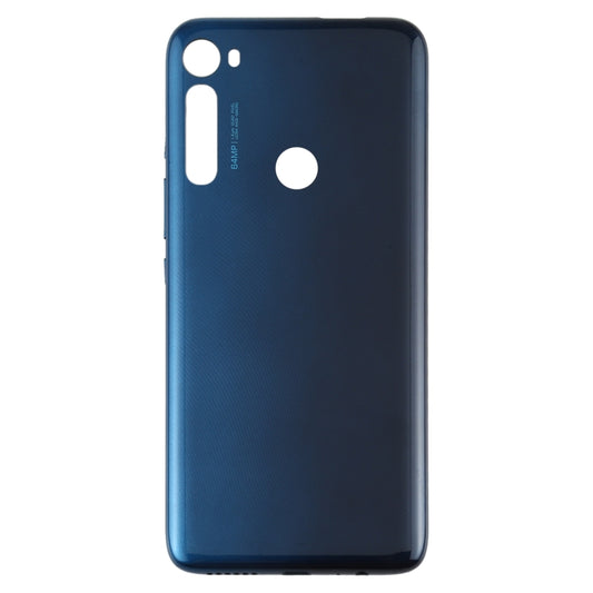 Original Battery Back Cover for Motorola Moto One Fusion Plus PAKF0002IN (Blue) by buy2fix