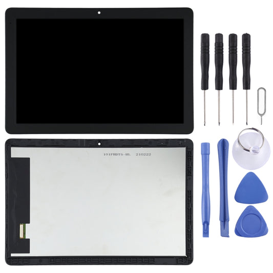 OEM LCD Screen for Huawei MediaPad T5 AGS2-W09/AGS-W19 Digitizer Full Assembly with Frame(Black) by buy2fix