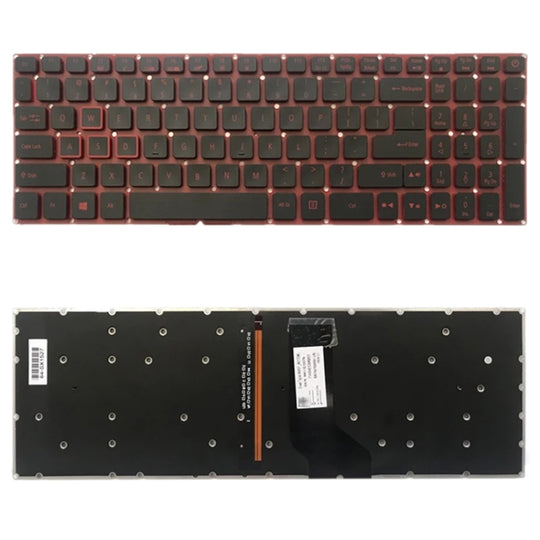US-Version Tastatur mit Tastatur-Hintergrundbeleuchtung für Acer Nitro 5 AN515-51 N17c1 AN515-52 AN515-53