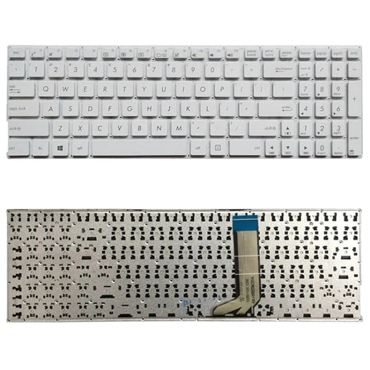 US-Version Tastatur für Asus X556 X556U X556UA X556UB X556UF X556UJ X556UQ X556UR X556UV (Weiß)