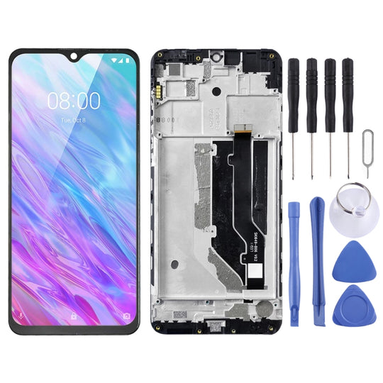 Écran LCD et numériseur complet avec cadre pour ZTE 20 Smart V2050 (noir)