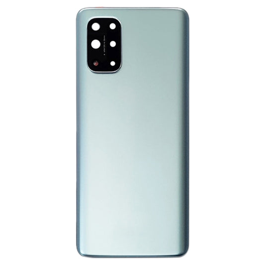 For OnePlus 8T Battery Back Cover with Camera Lens Cover (Silver) by buy2fix