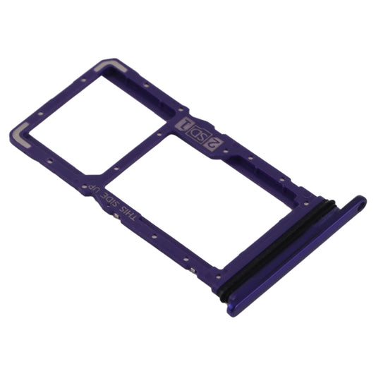SIM Card Tray + SIM Card Tray / Micro SD Card Tray for Motorola Moto G9 Power XT2091-3 (Purple) by buy2fix