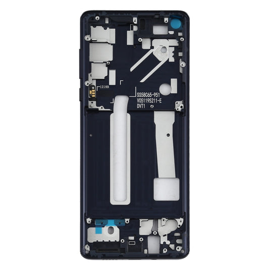 Middle Frame Bezel Plate for Motorola Edge XT2063-3(Black) by buy2fix