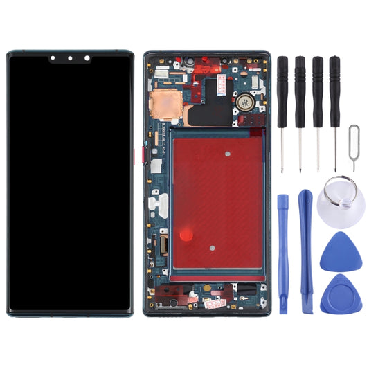 Original OLED LCD Screen for Huawei Mate 30 Pro Digitizer Full Assembly with Frame (Green) by buy2fix