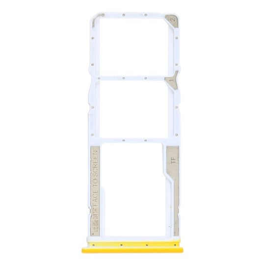 SIM-Kartenfach + SIM-Kartenfach + Micro-SD-Kartenfach für Xiaomi Poco M3 M2010J19CG M2010J19CI (Gelb)