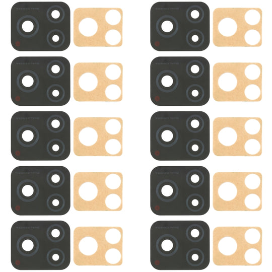 10 PCS Rückkameraobjektiv für Vivo Y31s 5G V2054A