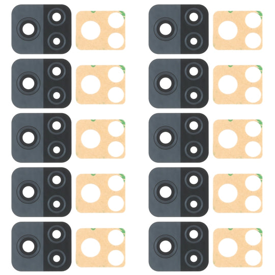10 PCS Rückkameraobjektiv für Vivo iQOO U3 V2061A