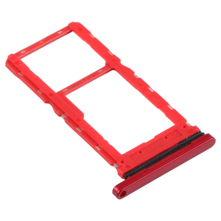 SIM Card Tray + Micro SD Card Tray for Motorola Moto G8 Play XT2015 XT2015-2 (Red) by buy2fix
