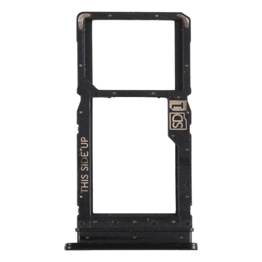 SIM-Kartenfach + Micro-SD-Kartenfach für Motorola Moto G Power (Schwarz)