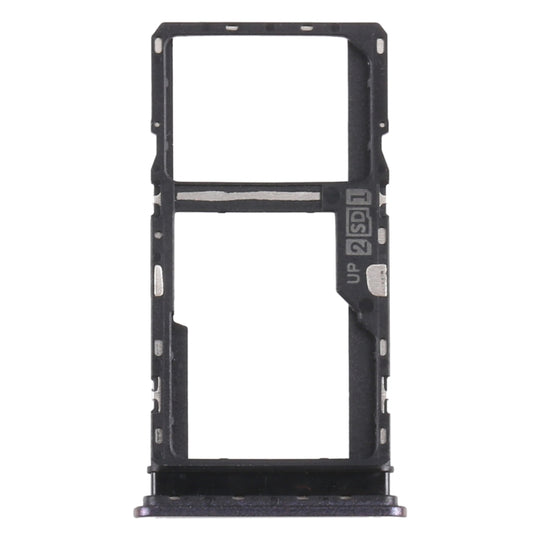 SIM-Kartenfach + SIM-Kartenfach / Micro-SD-Kartenfach für Motorola Moto G10 XT2127-2 (Schwarz)