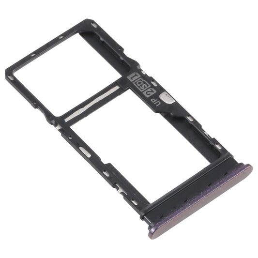 SIM Card Tray + SIM Card Tray / Micro SD Card Tray for Motorola Moto G10 XT2127-2 (Black) by buy2fix