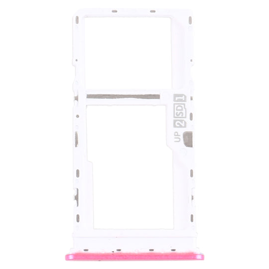 SIM-Kartenfach + SIM-Kartenfach / Micro-SD-Kartenfach für Motorola Moto G10 XT2127-2 (Rot)