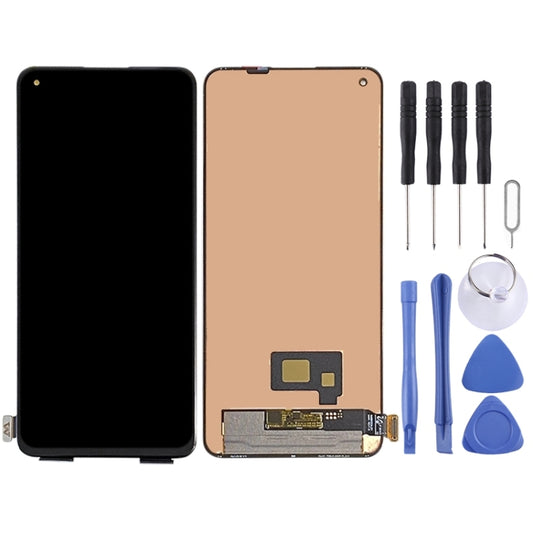 Original Super AMOLED Material LCD Screen and Digitizer Full Assembly for OPPO Realme X7 Pro RMX2121 RMX2111(Black) by buy2fix