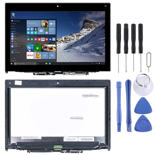 1920 x 1080 FHD 30-Pin-LCD-Bildschirm und Digitizer-Vollmontage mit Rahmen für Lenovo Thinkpad Yoga 260