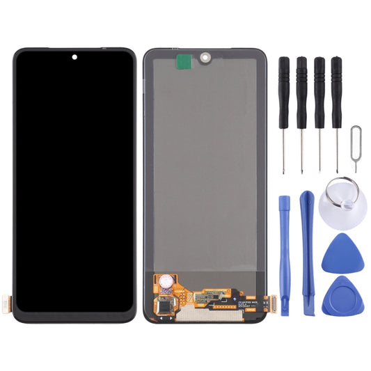Original AMOLED Material LCD Screen and Digitizer Full Assembly for Xiaomi Redmi Note 10 4G / Redmi Note 10S / Redmi Note 11 SE India / Poco M5s M2101K7AI, M2101K7AG by buy2fix