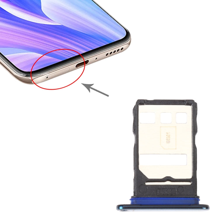 SIM Card Tray + NM Card Tray for Huawei Enjoy 20 Plus 5G (Green) by buy2fix