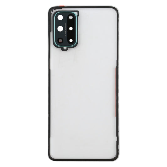 For OnePlus 8T Battery Back Cover With Camera Lens (Transparent) by buy2fix