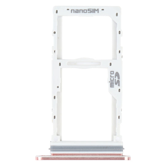 SIM-Kartenfach + SIM-Kartenfach / Micro-SD-Kartenfach für LG Velvet 5G LM-G900N LM-G900EM LM-G900 LM-G900TM (Rosa)