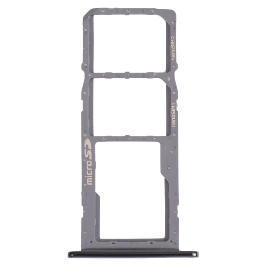 SIM-Kartenfach + SIM-Kartenfach + Micro-SD-Kartenfach für LG K42 / K52 (Brasilien) LMK420 LMK420H LMK420E LMK420Y (Schwarz)