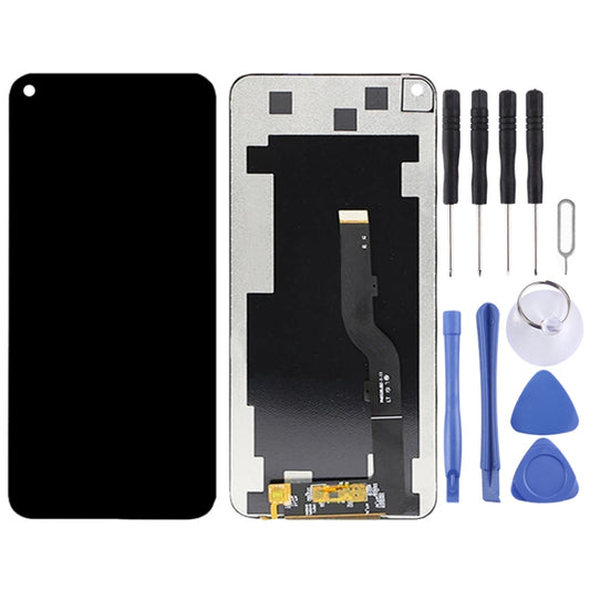 OEM LCD Screen for TCL 10 5G T790Y with Digitizer Full Assembly (Black) by buy2fix