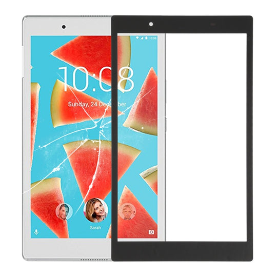 Frontscheibe Außenglas für Lenovo Tab 4 / TB-8504F / TB-8504X (Schwarz)