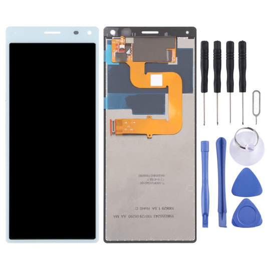Original LCD Screen for Sony Xperia 8 with Digitizer Full Assembly(Blue) by buy2fix