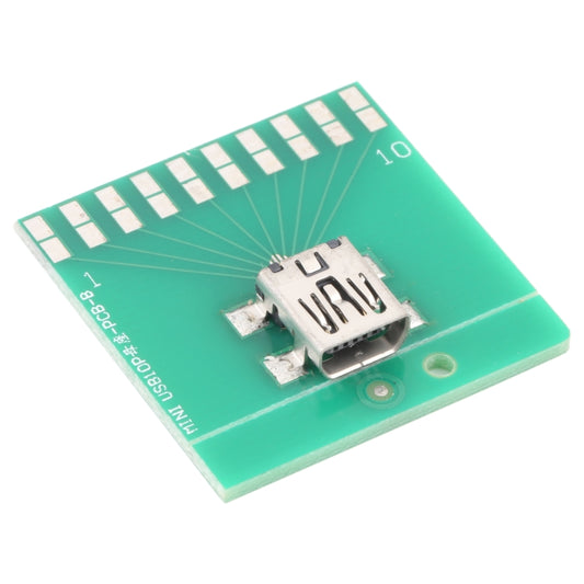 Mini 10pin USB Female Test Board by buy2fix