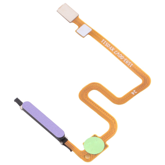 Fingerprint Sensor Flex Cable for Xiaomi Redmi Note 9 5G / Redmi Note 9T M2007J22G M2007J22C (Purple) by buy2fix