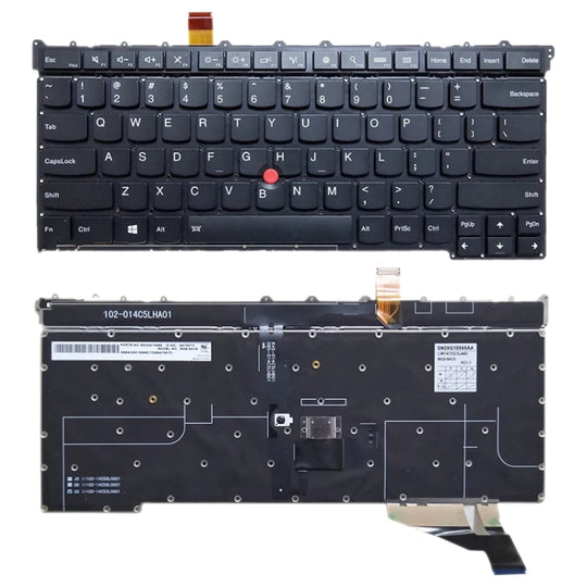 US-Version Tastatur mit Hintergrundbeleuchtung für Lenovo Thinkpad X1 Carbon 3rd Gen 2015