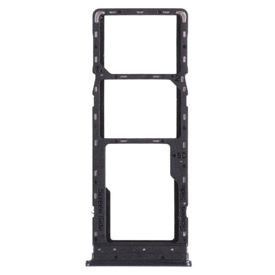 SIM-Kartenfach + SIM-Kartenfach + Micro-SD-Kartenfach für Infinix Hot 9 Play X680 C680B X680C (Schwarz)