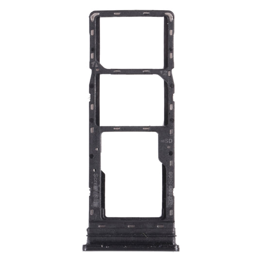SIM-Kartenfach + SIM-Kartenfach + Micro-SD-Kartenfach für infinix Smart 5 X657 X657C (Schwarz)