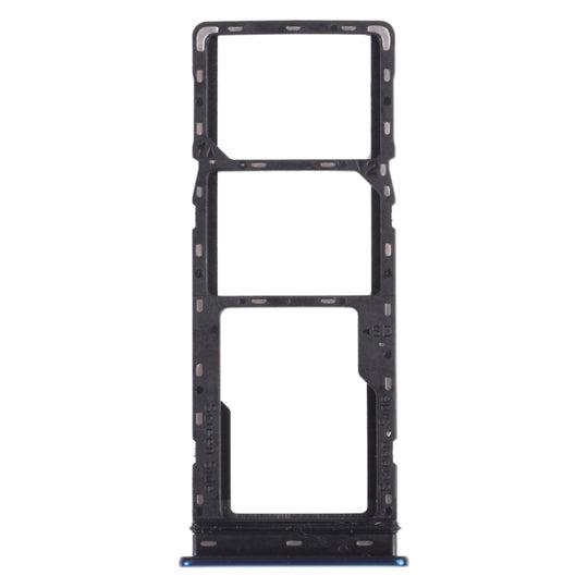 SIM-Kartenfach + SIM-Kartenfach + Micro-SD-Kartenfach für infinix S5 X652 (Blau)