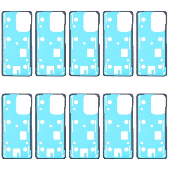 10 STÜCKE Rückseitige Gehäuseabdeckung, selbstklebend für Xiaomi Redmi K40 Pro / Redmi K40 / Poco F3