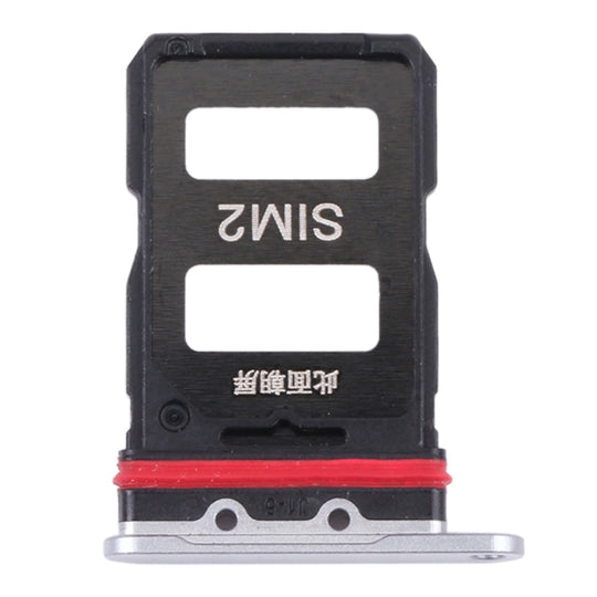 Plateau de carte SIM + plateau de carte SIM pour Xiaomi Redmi K40 Gaming M2012K10C M2104K10AC (argent)