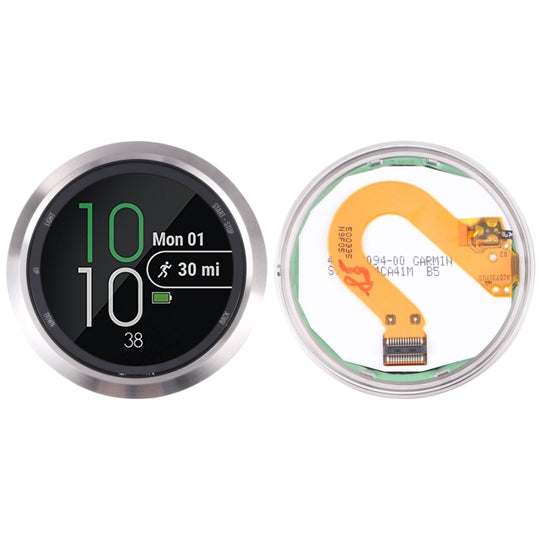 LCD-Bildschirm und Digitizer-Vollmontage für Garmin Forerunner 645 (Silber)