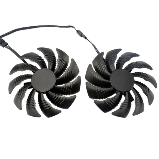 1 paire de ventilateur de refroidissement pour carte graphique d'ordinateur, 88MM, 4 broches, pour Gigabyte GeForce GTX1060 1070 GTX1050ti GTX960 RX570 RX470