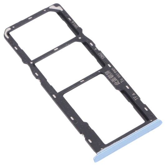 For OPPO Realme C11 (2021) RMX3231 SIM Card Tray + SIM Card Tray + Micro SD Card Tray (Blue) by buy2fix