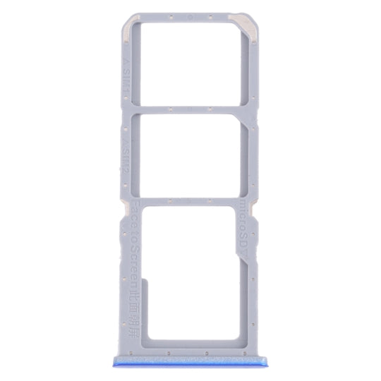 SIM-Kartenfach + SIM-Kartenfach + Micro-SD-Kartenfach für OPPO A54 CPH2239 (Blau)