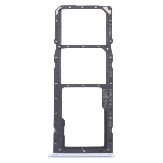 SIM-Kartenfach + SIM-Kartenfach + Micro-SD-Kartenfach für OPPO Realme 7 (Global) (Weiß)