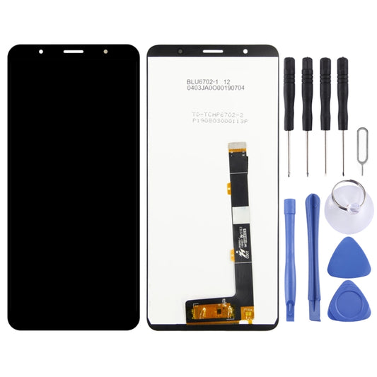 LCD Screen and Digitizer Full Assembly for Alcatel 3C 2019 OT5006(Black) by buy2fix