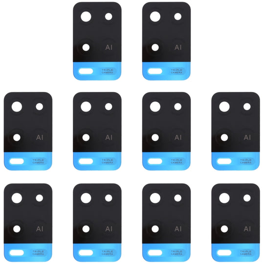 For OPPO A54 4G 10 PCS Back Camera Lens (Blue)