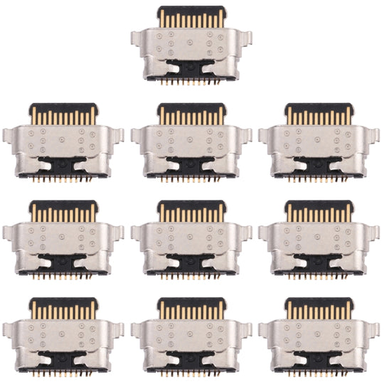 10 PCS Ladeanschluss für Motorola Moto G9 Plus XT2087-1