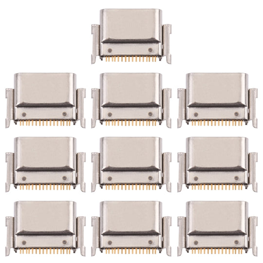10 Stück Ladeanschluss für LG K50S LMX540HM, LM-X540, LM-X540BMW, LMX540BMW