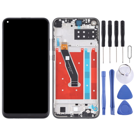 OEM LCD Screen for Honor Play 4T Digitizer Full Assembly With Frame(Black) by buy2fix